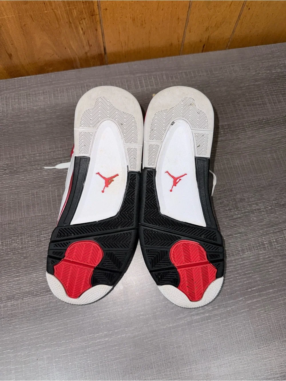 Jordan White Red Black Retro Basketball Sneakers